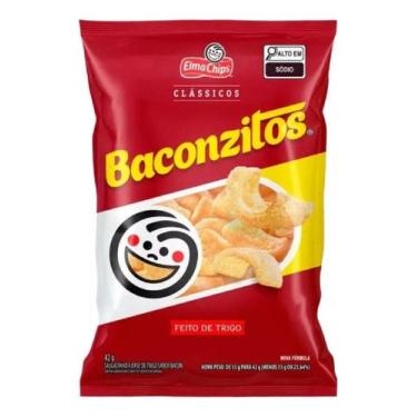Imagem de Kit c/ 3 Salgadinho Baconzitos Sabor Tradicional 42 Gramas - Elma Chip