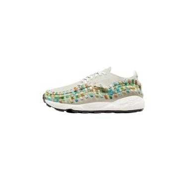 Imagem de Summit White & Black Multi-Color Woven Nike WMNS Air Footscape, Multicor, 37
