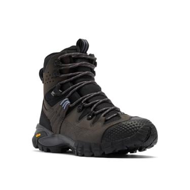 Imagem de Columbia Bota feminina Navigator Trek Outdry de couro para caminhada, Preto/Lua Nova, 37