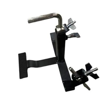 Imagem de TTETTZ Suporte de montagem de pedal de cowbell, suporte de prato de bateria, suporte de grampo de cowbell, para sala de prática