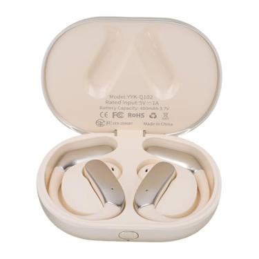 Imagem de Asixxsix Earbuds, AI Tradução Earbuds Com Cancelamento de Ruído ENC para Ciclismo, 60H Playback Lossless Sound Earhooks Sem Fio Com Controle de Voz para Aprender Viagens (Cáqui)