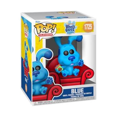Imagem de Funko Pop! Premium: Blues Clues - Blue with Couch - Figura de vinil colecionável - ideia de presente - Mercadoria Oficial - Brinquedos para crianças e adultos - Fãs de TV - boneco para colecionadores