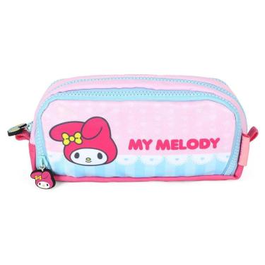 Imagem de ESTOJO LUXCEL ZIPER TRIPLO AMIGOS DA HELLO KITTY ET49697SR-Feminino