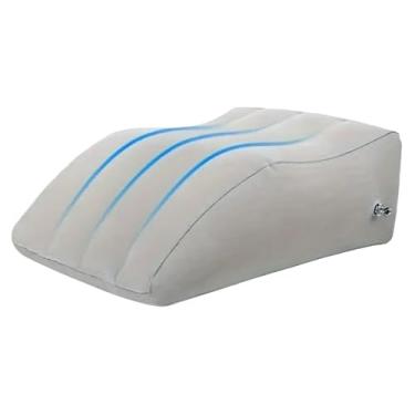Imagem de Almofada Inflável Apoio Pé Pernas Portátil Cunha Elevada Travesseiro