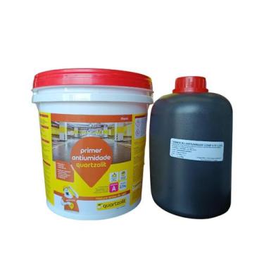 Imagem de Kit Primer RU Antiumidade Branco BI Componente 3,8 KG - Quarzolit 33 -