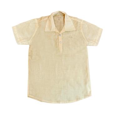 Imagem de Bata Infantil Ogochi Casual Slim Flame Amarelo 2/8-Masculino