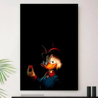 Imagem de Genérico, Quadro Tio Patinhas Dinheiro Diamante Decorativo A3 35x45cm