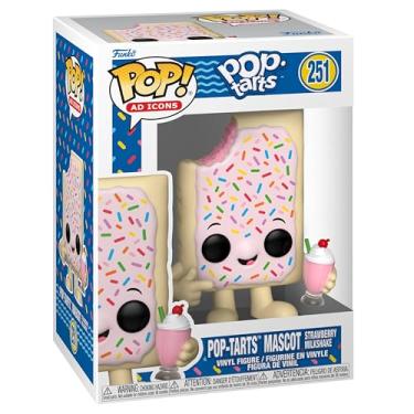 Imagem de Funko Pop! AD Ícons: Kelloggs - Pop!tarts - Strawberry Milkshake - Kellogg's - Figura de vinil colecionável - ideia de presente - Mercadoria Oficial - Brinquedos para crianças e adultos - Ad Icons