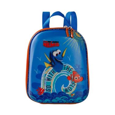 Imagem de Mochila Pequena Maxtoy Procurando Nemo Azul