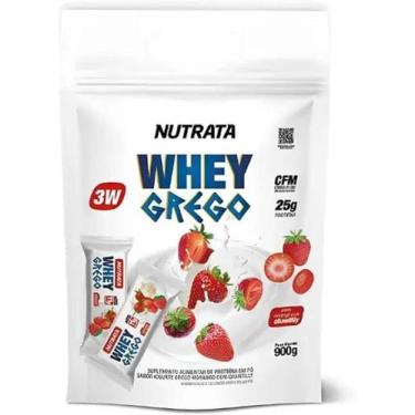 Imagem de Whey Grego 900G Refil - Nutrata, BRIGADEIRO