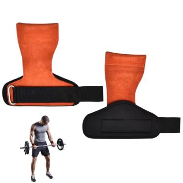 Imagem de Gancho para Academia e Crossfit - Suporta até 100kg - Aço Reforçado com Proteção Antiderrapante - Ideal para Suspensores, Cordas, Kettlebells - Treino Pesado Intenso (Brown)