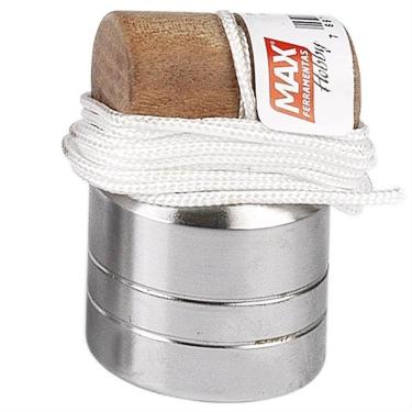 Imagem de Prumo De Aço Parede 400g - 80555 - Max Prumo De Parede Aco 400g