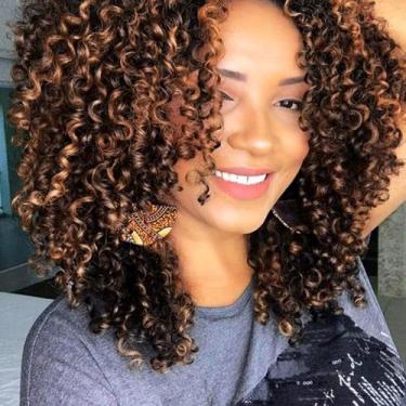 Imagem de Cabelo de crochê Saypeds GOGO Curl Deep Ocean Water Wave 10cm