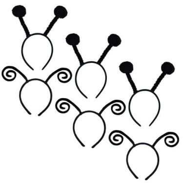 Imagem de Conjunto de bandanas com antena Butterfly e Pom-Pom Boppers - obmwang