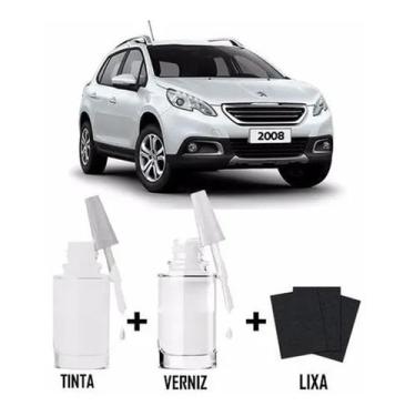 Imagem de Tinta Tira Risco Retoque Automotivo Branco Banquise - MGN, BRANCO BANQ