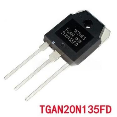 Imagem de Transistor IGBT Cooktop Fogão Indução TGAN 20N135FD 1350V 3P - TGAN 20