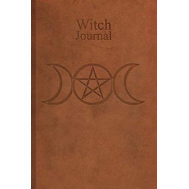Imagem de Witch Journal: Wicca Gift, Lined Notebook 200 Pages 6 x 9 (Brown Leather No.3)