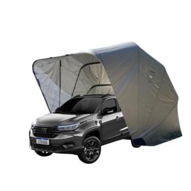 Imagem de Garagem Retrátil para Fiat Strada - Aluminizada P