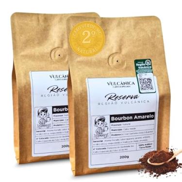 Imagem de Café Moído Bourbon Amarelo Natural Vulcânica Reserva 400g