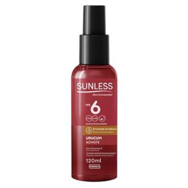 Imagem de Óleo Bronzeador FPS 6 Sunless - Urucum 120ml-Unissex