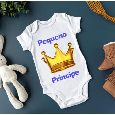 Imagem de Body Personalizado Bebê Meu Pequeno Príncipe - Baby da Moda