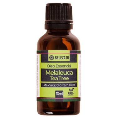 Imagem de Óleo Essencial de Melaleuca (Tea Tree) 100% Natural 10ml Beleza10
