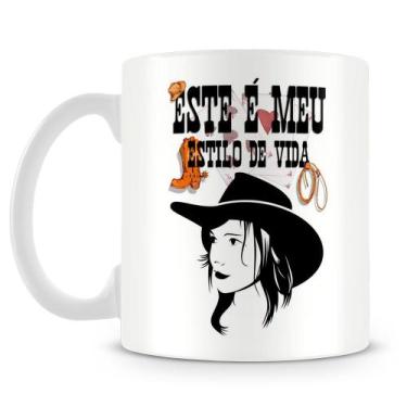 Imagem de Caneca Personalizada Que Chore a Viola - Estilo Country - 325 ml - Amo