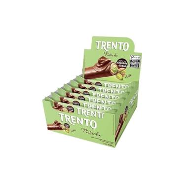 Imagem de Chocolate Trento Peccin 16un Sabor: Pistache