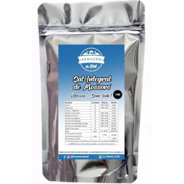 Imagem de Sal Grosso Mossoró Integral - sem iodo - 1kg
