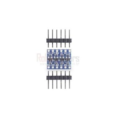 Imagem de Conversor Lógico Bi Direcional de 4 Canais 5V e 3,3V - OEM