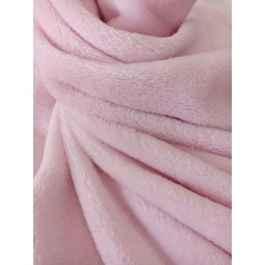 Imagem de Manta Para Bebe Menina Menino Lisa Cobertor Microfibra Premium Recém N