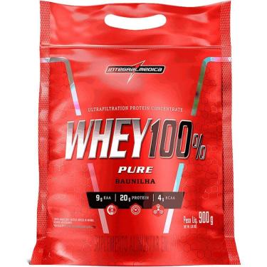 Imagem de Whey 100% Pure Baunilha Refil - Integralmedica - 907G