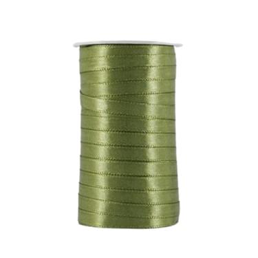 Imagem de TRADER, Fita De Cetim Trader 07mm N°1 Com 100 Metros, COR 055 VERDE MUSGO
