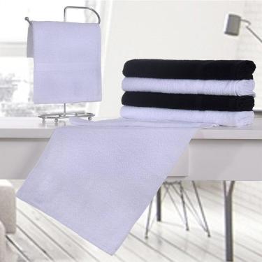 Imagem de Toalha De Rosto Para Salão De Beleza 100% Algodão 42X70