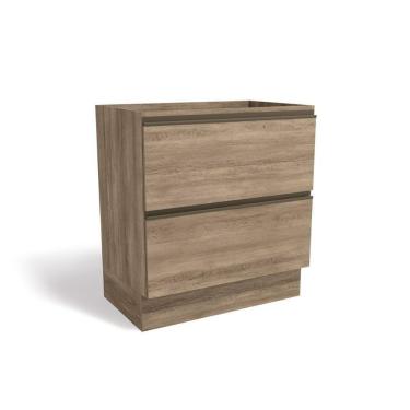 Imagem de Gabinete De Cozinha Modulado Maxxi G755 2 Gavetas S- Tampo Nogal - Kappesberg