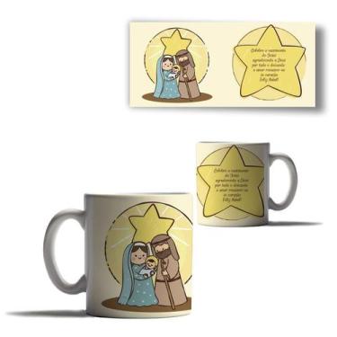 Imagem de Caneca Porcelana Natal Jesus Cristo Motivo Natal Menino 1 - Enjoy Shop