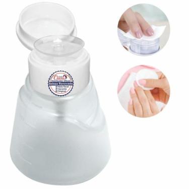 Imagem de Porta Acetona Santa Clara Dosador 190ml, Branco