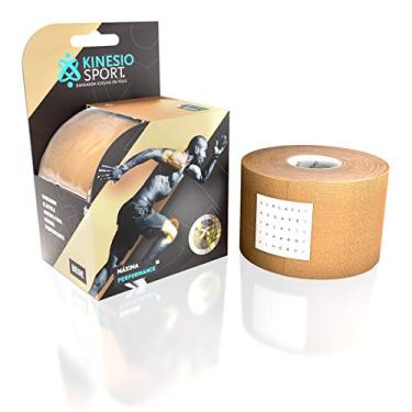Imagem de KinesioSport Bandagem Elástica Adesiva 5M X 5Cm Kinesiosport Bege 5M X 5Cm