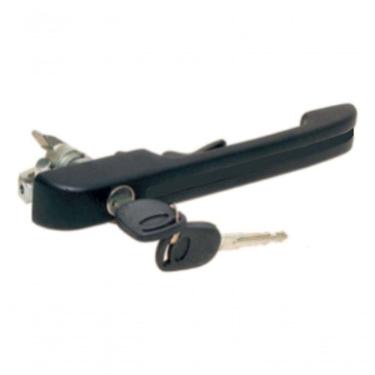 Imagem de Maçaneta Ext Porta Dir Dian Royale Versailles 91 A 96 Preta [f103]