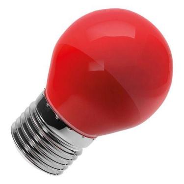 Imagem de Bolinha Led 1w Vermelho E27 127 220v Ip20 Luminatti Vermelho