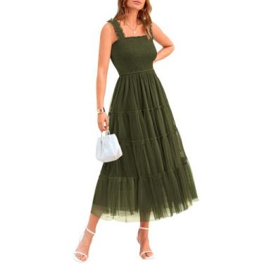 Imagem de Vestido feminino BTFBM 2025, midi casual, sem mangas