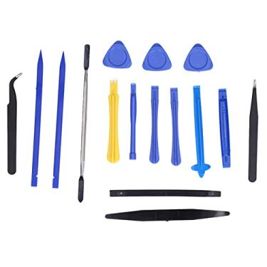 Imagem de Mavaol Kit de ferramentas de reparação eletrónica, conjunto de spudger de plástico de 17 peças, não prejudicial, design com cabeça, para reparação de telemóveis, tablets,