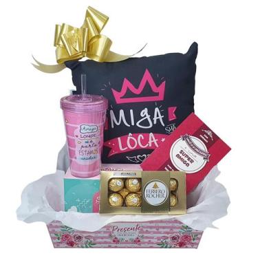 Imagem de Kit de Presente Para Amiga + Chocolate Ferrero Rocher com 8, Kit2