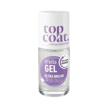 Imagem de Esmalte Blant Coretrat Top Coat Hipoalergênico Efeito Gel