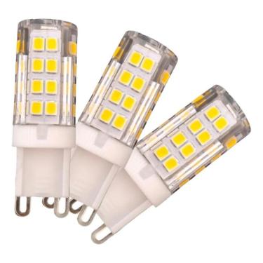 Imagem de Kit 3 Lampadas Halopim Led G9 5W Bivolt Branco-Frio 127/220