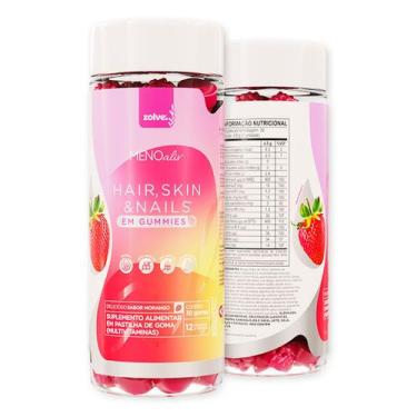 Imagem de Gummie Aliv Hair, Skin & Nails, Gammy Cabelo Pele - 30 Gomas - Meno Al