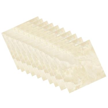 Imagem de Placa Adesica 3D Marmore Kit 10 uni Autocolante Papel de Parede Obra Reforma Casa Cozinha Banheiro Ambiente Decoraçao