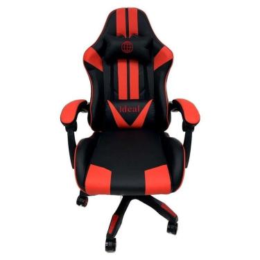 Imagem de Cadeira Gamer Ergonômica Escritório Preta E Vermelha