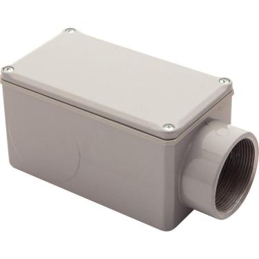 Imagem de Condulete Fixo "e" 2 Polegada Com Tampa / Com Rosca Npt / Com Pintura Tramontina