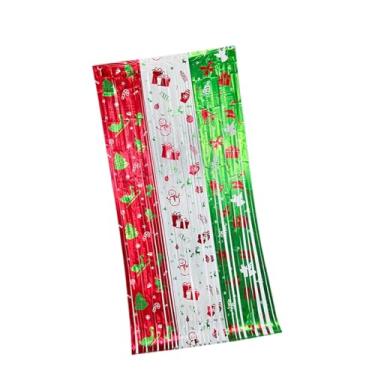 Imagem de Lilihuimaoyi Painel de Fundo Natalino com Franjas, Versátil E Leve, Nas Cores Vermelho E Verde, Ideal para Cabine de Fotos, Perfeito para Aniversários E Outras Fes, Presente